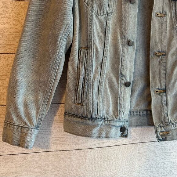 ABLE The Merly Denim Jacket Light Wash Size XS - Picture 7 of 15
